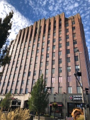 The classic A.E. Larson building in downtown Yakima