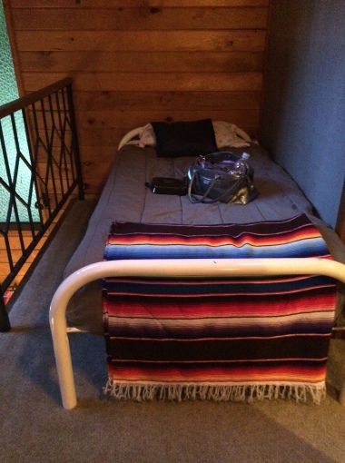 I typically end up with the weird bed up in the loft...