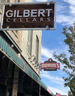 Gilbert Cellars in downtown Yakim
