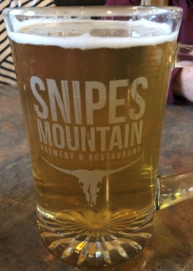 Delicious beer at Snipes!