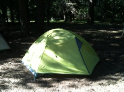 Tent. Woods. BRING IT!