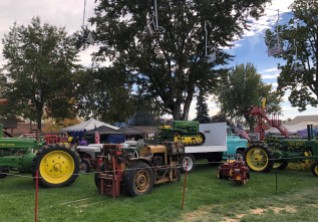 Gotta love the tractor display!