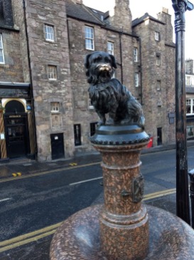 The famous Greyfriars Bobby (Photo credit: K. Spoor)