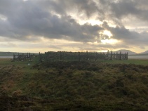 Burial mounds at the Ring of Brodgar