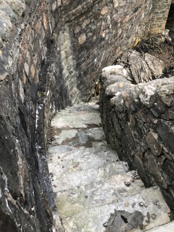 Outer steps at the castle