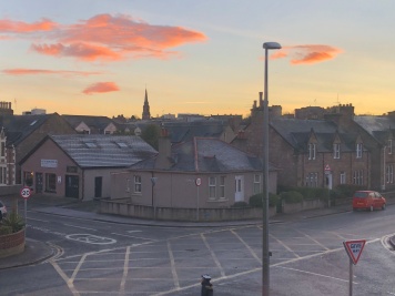 A beautiful, crisp morning in Inverness