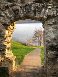 An Urquhart Castle picture frame...