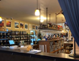 The tasting room at Westport Winery