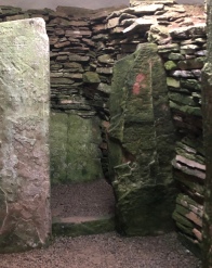 Inside the cairn