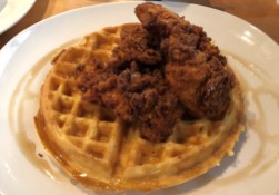 Chicken and waffles!