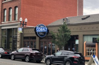 Delicious food at the Cobalt Grill