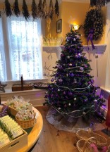 A lovely lavender holiday scene